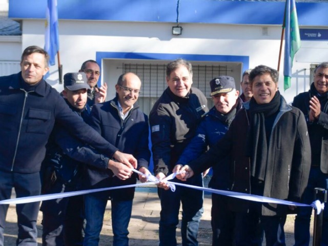 El gobernador inaugur sede de la Polica Cientfica en Bolvar